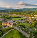 Pigeon Forge and Sevierville Tennessee Drone Aerial