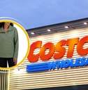 Costco storefront with quarter zip