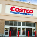 entrance to costco wholesale store