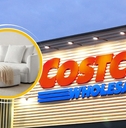 Costco storefront with chair