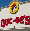 Buc-ee's store sign on the building