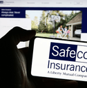 Safeco insurance logo on phone