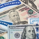 Social security cards with cash