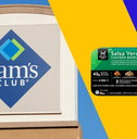Collage of Sam's Club storefront logo and a chicken bowl product