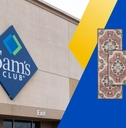 Sam's Club store with rug set