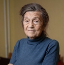 Portrait of a 90-year-old woman