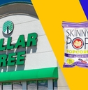 Dollar Tree store with Skinny Pop
