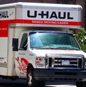 A Uhaul truck