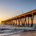 Johnnie Mercers Fishing Pier in North Carolina