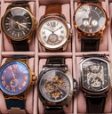 Watch collection in a box