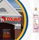 Family Dollar storefront and Pantene shampoo