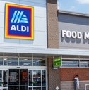 Aldi store entrance