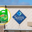 Original Sam's Club Template 3 with Gain + Oxi Laundry Detergent