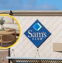 Sam's Club store with coffee table