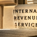 Internal Revenue Service building sign