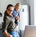 Work-from-home mom