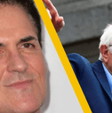 Mark Cuban and Bernie Sanders