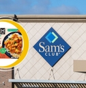 Sam's Club storefront and Member's Mark butter chicken