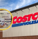 Costco storefront and Shark Cryo Glow mask