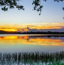 Lake Zobel in Fort Pierce, Florida