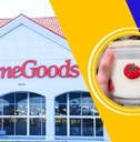 Candle and HomeGoods store collage