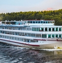 Cruise ship on the river