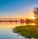 Sunset at Lake Talquin State Park near Tallahassee, FL