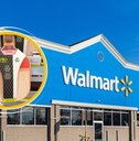 Walmart storefront with pickleball set