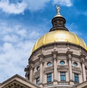 Gold dome of the Georgia State Capitol building