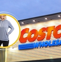 Costco collage with hoodie