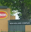 A view of Tyson factory sign outside