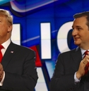 Donald Trump and Ted Cruz