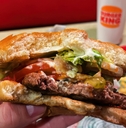 Burger, fries, and drink from Burger King