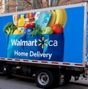Walmart home delivery truck
