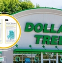 Dollar Tree storefront and facial serum capsules