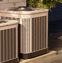 HVAC units outside new home