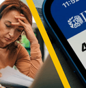 woman reviewing finances and 401k plan