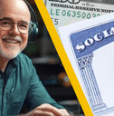 dave ramsey in podcast studio and social security card