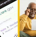 senior man reviewing medicare plan