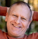 Happy man in his 50s