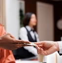 Handing out a tip