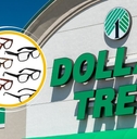 Dollar Tree Template with Assorted +1.50 Wide Frame Reading Glasses