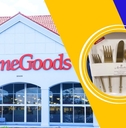 HomeGoods store with flatware set