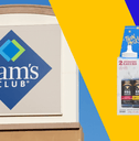 Collage of Sam's Club logo and a BBQ sauce product