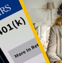 401(k) plan and 57 year old woman