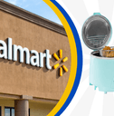 Walmart logo with MyMini Electric Deep Fryer