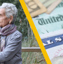 75 year old woman and social security benefit
