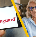 vanguard website and senior couple