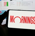 Morningstar logo on smartphone
