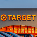 Target store exterior at night 